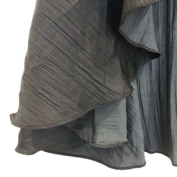 Maeve Anthropologie maxi skirt wrap style  black ruffle detail New With Tag S - Picture 5 of 11